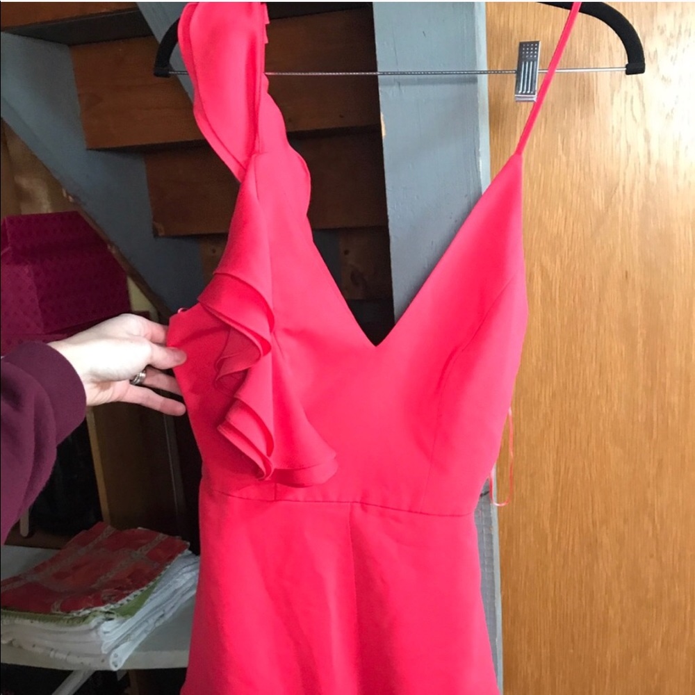 Style stalker pink romper